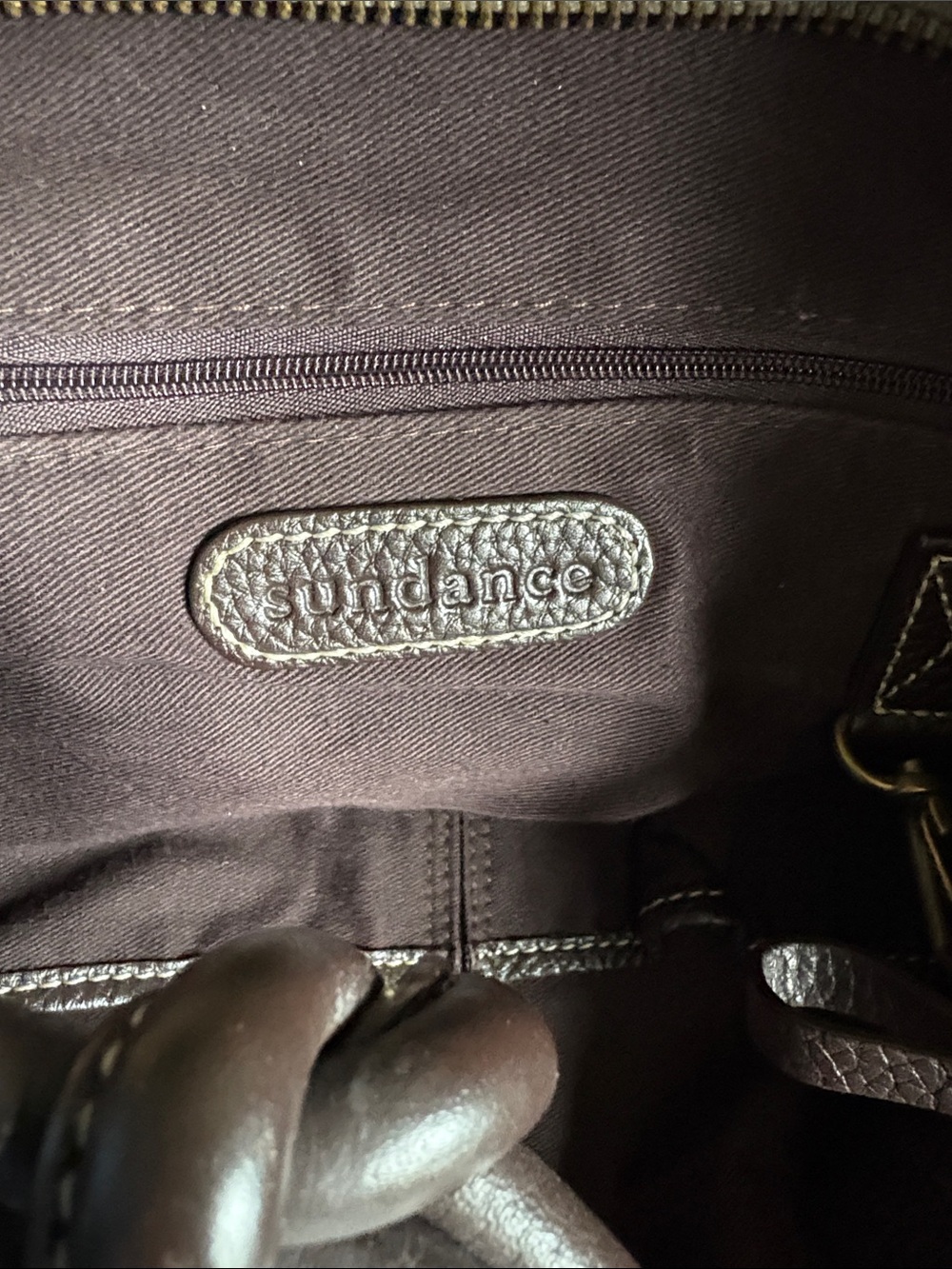 Sundance Classic Leather Tote - Picture 3 of 4